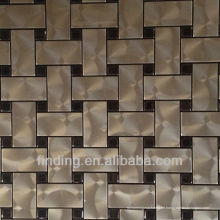 dekoratives Material Metall Mosaik